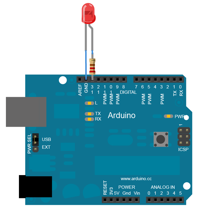 Accendere un LED con Arduino