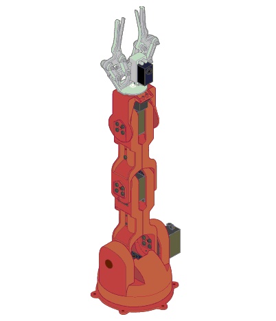 Braccio Robotico Tinkerkit Kit Di Montaggio