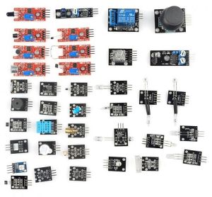 Kit di sensori e moduli 37in1 per Arduino e Raspberry Pi
