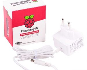 Alimentatore ufficiale Raspberry Pi 4  (5.1V – 3A)
