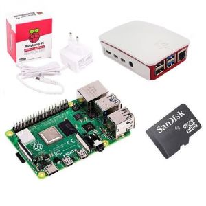 Raspberry Pi 4 Model B 8GB Basic Pack con scheda Raspberry Pi 4