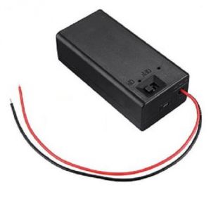 Porta batteria 9V con interruttore