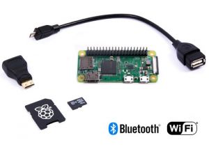 Raspberry Pi Zero WH Basic Pack con scheda Raspberry Pi Zero WH