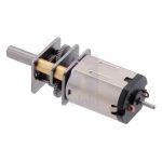 Micro MotoriduttoreHP 6V 100rpm 5Kg-cm con asse posteriore esteso