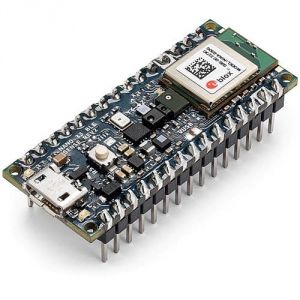 Arduino Nano 33 BLE Sense Rev2 con connettori