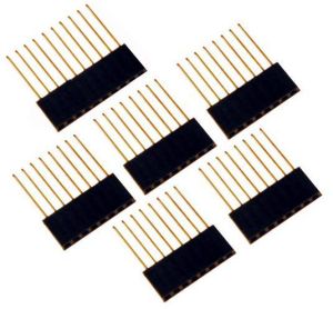 Kit Connettori Strip m/f lunghi per Arduino DUE e Arduino Mega R3