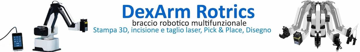 Braccio robotico DexArm Rotrics